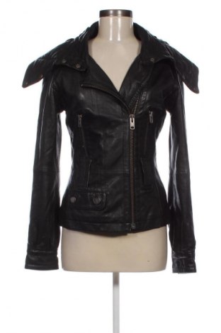 Damen Lederjacke Topshop, Größe S, Farbe Schwarz, Preis 68,49 €