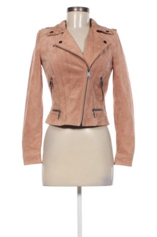 Damen Lederjacke Vero Moda, Größe XS, Farbe Beige, Preis € 61,99