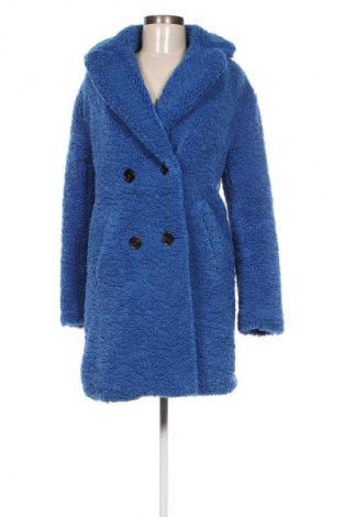 Damenmantel Bershka, Größe XS, Farbe Blau, Preis € 61,49