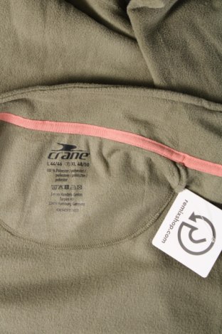 Damen Fleece Oberteil  Crane, Größe L, Farbe Grün, Preis € 7,99