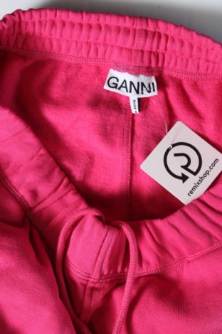 Pantaloni trening de femei Ganni, Mărime L, Culoare Roz, Preț 117,32 Lei