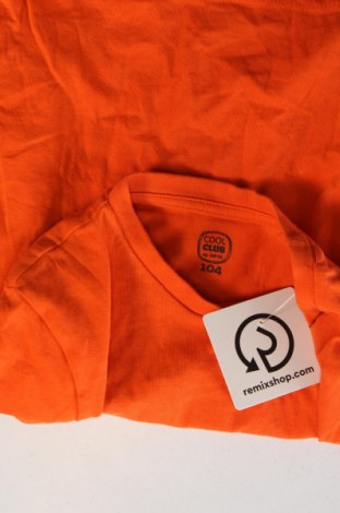 Kinder Shirt Coolclub, Größe 2-3y/ 98-104 cm, Farbe Orange, Preis 2,99 €