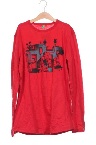 Kinder Shirt United Colors Of Benetton, Größe 11-12y/ 152-158 cm, Farbe Rot, Preis 3,99 €