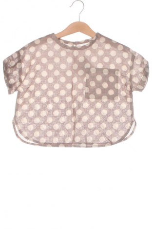 Kinder Shirt Zara, Größe 2-3y/ 98-104 cm, Farbe Braun, Preis 2,99 €