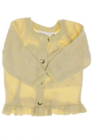 Kinder Strickjacke Name It, Größe 1-2m/ 50-56 cm, Farbe Gelb, Preis 12,99 €