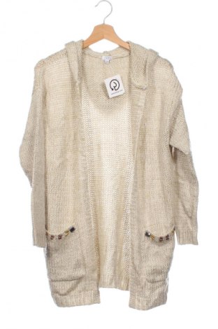 Kinder Strickjacke Oviesse, Größe 13-14y/ 164-168 cm, Farbe Beige, Preis € 7,49