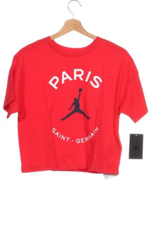 Tricou pentru copii Air Jordan Nike, Mărime 9-10y/ 140-146 cm, Culoare Roșu, Preț 62,49 Lei