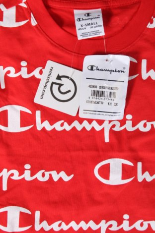 Kinder T-Shirt Champion, Größe 5-6y/ 116-122 cm, Farbe Rot, Preis € 9,29