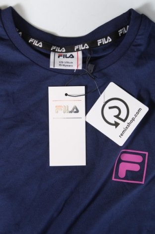 Dziecięcy T-shirt FILA, Rozmiar 15-18y/ 170-176 cm, Kolor Niebieski, Cena 103,99 zł