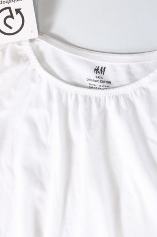 Tricou pentru copii H&M, Mărime 6-7y/ 122-128 cm, Culoare Alb, Preț 29,92 Lei