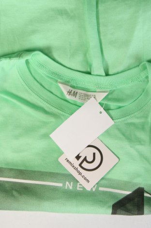 Kinder T-Shirt H&M, Größe 15-18y/ 170-176 cm, Farbe Grün, Preis € 8,23