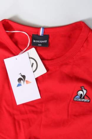 Tricou pentru copii Le Coq Sportif, Mărime 13-14y/ 164-168 cm, Culoare Roșu, Preț 112,99 Lei