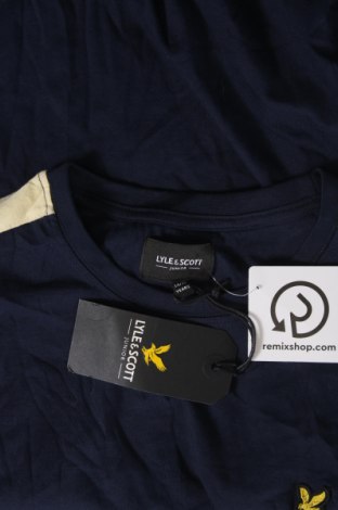 Dziecięcy T-shirt Lyle & Scott, Rozmiar 14-15y/ 168-170 cm, Kolor Niebieski, Cena 147,29 zł