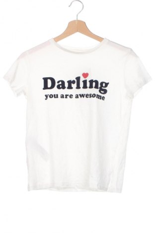 Dziecięcy T-shirt Mango, Rozmiar 10-11y/ 146-152 cm, Kolor Biały, Cena 39,99 zł