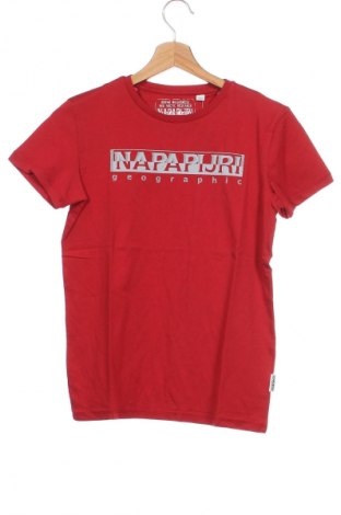 Kinder T-Shirt Napapijri, Größe 10-11y/ 146-152 cm, Farbe Rot, Preis 13,49 €