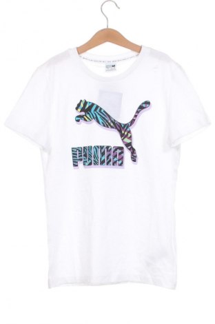 Kinder T-Shirt PUMA, Größe 13-14y/ 164-168 cm, Farbe Weiß, Preis € 16,49