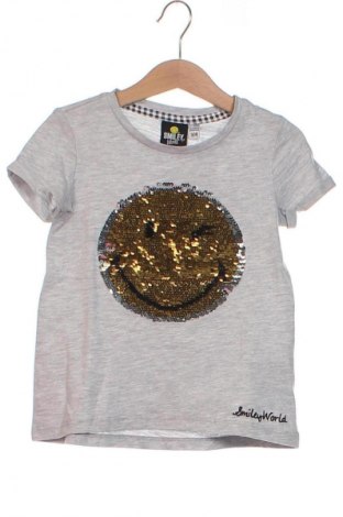 Kinder T-Shirt Smiley World, Größe 2-3y/ 98-104 cm, Farbe Grau, Preis 8,49 €