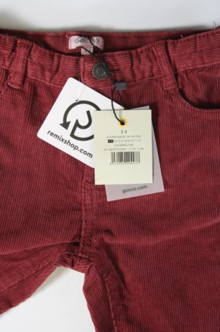 Pantaloni de catifea reiată, pentru copii Gocco, Mărime 2-3y/ 98-104 cm, Culoare Roșu, Preț 108,99 Lei