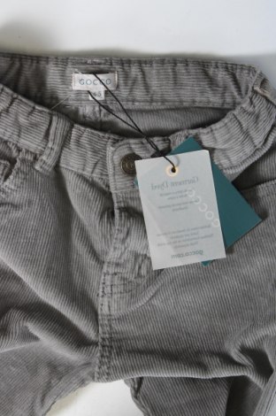 Pantaloni de catifea reiată, pentru copii Gocco, Mărime 3-4y/ 104-110 cm, Culoare Gri, Preț 55,99 Lei