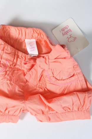 Kinder Shorts Baby Club, Größe 2-3m/ 56-62 cm, Farbe Orange, Preis € 1,99