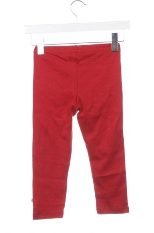 Dziecięce legginsy GREEN COTTON, Rozmiar 7-8y/ 128-134 cm, Kolor Czerwony, Cena 44,99 zł