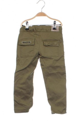 Pantaloni pentru copii Kanz, Mărime 18-24m/ 86-98 cm, Culoare Verde, Preț 70,77 Lei