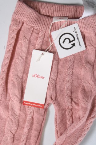 Pantaloni pentru copii S.Oliver, Mărime 3-6m/ 62-68 cm, Culoare Roz, Preț 55,99 Lei