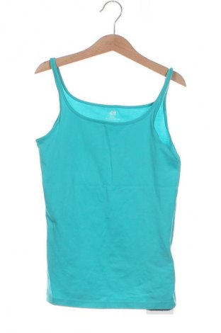 Kinder Top H&M, Größe 10-11y/ 146-152 cm, Farbe Blau, Preis 1,99 €