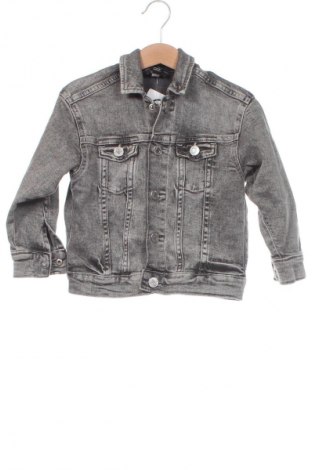 Kinder Jeansjacke H&M, Größe 3-4y/ 104-110 cm, Farbe Grau, Preis € 7,49