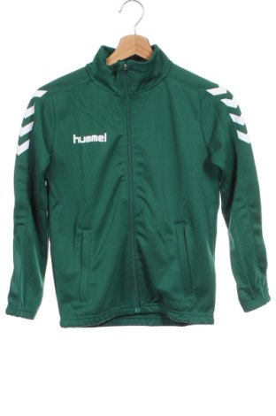 Детско спортно горнище Hummel, Размер 9-10y/ 140-146 см, Цвят Зелен, Цена 38,99 лв.