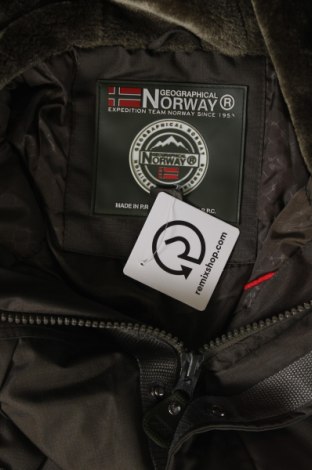 Dziecięca kurtka Geographical Norway, Rozmiar 7-8y/ 128-134 cm, Kolor Zielony, Cena 119,99 zł