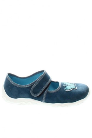 Pantoffeln Super Fit, Größe 34, Farbe Blau, Preis 13,79 €