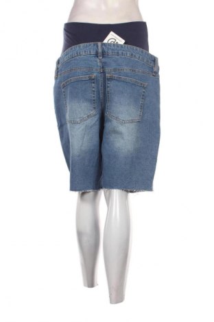 Shorts für Schwangere MAIAMAE, Größe XXL, Farbe Blau, Preis 9,99 €