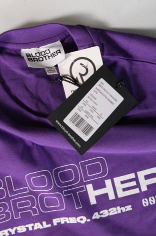 Herren Shirt Blood Brother, Größe XXS, Farbe Lila, Preis € 16,99