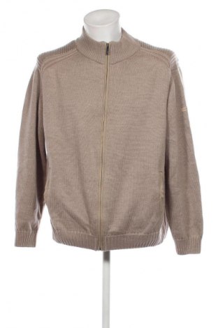 Herren Strickjacke Brax, Größe XXL, Farbe Beige, Preis 43,29 €