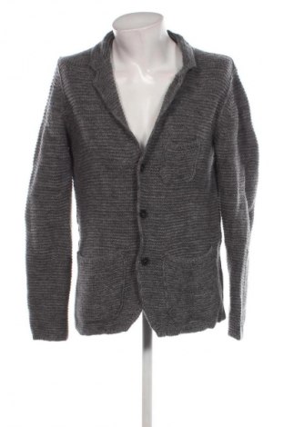 Herren Strickjacke Sisley, Größe L, Farbe Grau, Preis € 30,99