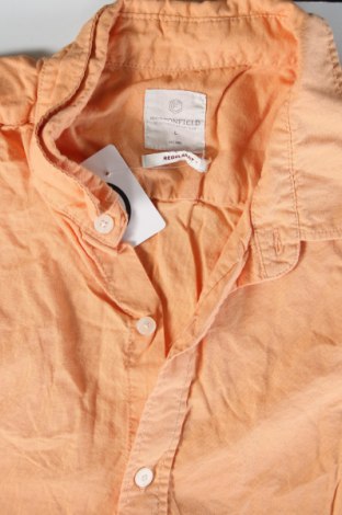 Herrenhemd Cottonfield, Größe L, Farbe Orange, Preis € 9,49