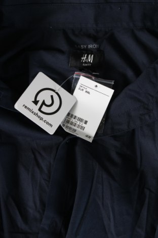 Herrenhemd H&M, Größe XXL, Farbe Blau, Preis 15,49 €