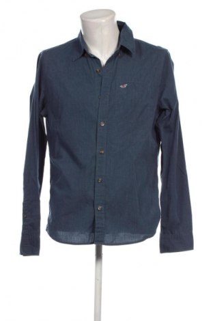 Herrenhemd Hollister, Größe L, Farbe Blau, Preis € 10,49