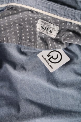 Herrenhemd Jean Pascale, Größe M, Farbe Blau, Preis € 8,53