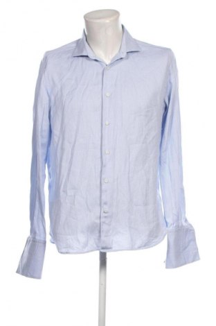 Herrenhemd Massimo Dutti, Größe L, Farbe Blau, Preis € 26,99