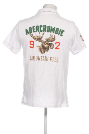 Tricou de bărbați Abercrombie & Fitch, Mărime L, Culoare Alb, Preț 196,12 Lei