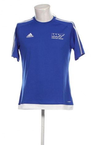 Męski T-shirt Adidas, Rozmiar L, Kolor Niebieski, Cena 31,99 zł