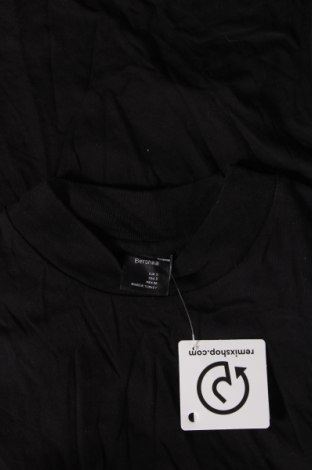 Ανδρικό t-shirt Bershka, Μέγεθος S, Χρώμα Μαύρο, Τιμή 8,29 €