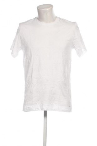 Herren T-Shirt Calvin Klein, Größe M, Farbe Weiß, Preis 23,99 €