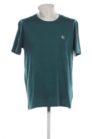 Męski T-shirt Calvin Klein Jeans, Rozmiar XL, Kolor Zielony, Cena 174,99 zł