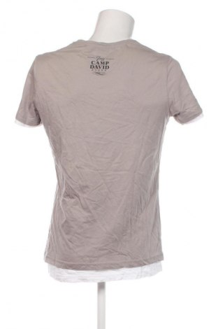 Ανδρικό t-shirt Camp David, Μέγεθος M, Χρώμα Γκρί, Τιμή 10,49 €