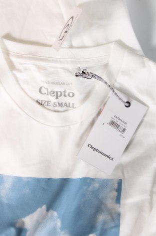 Ανδρικό t-shirt Cleptomanicx, Μέγεθος S, Χρώμα Λευκό, Τιμή 20,49 €