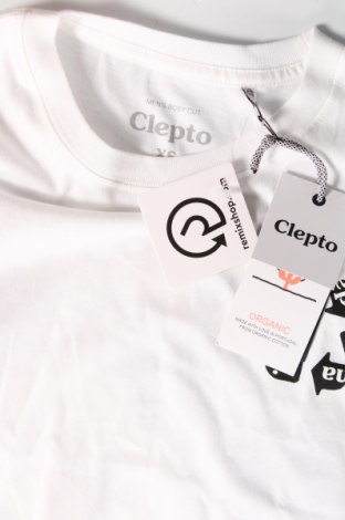 Ανδρικό t-shirt Cleptomanicx, Μέγεθος XS, Χρώμα Λευκό, Τιμή 8,99 €