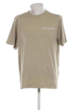 Ανδρικό t-shirt Dockers, Μέγεθος XXL, Χρώμα Πράσινο, Τιμή 20,49 €